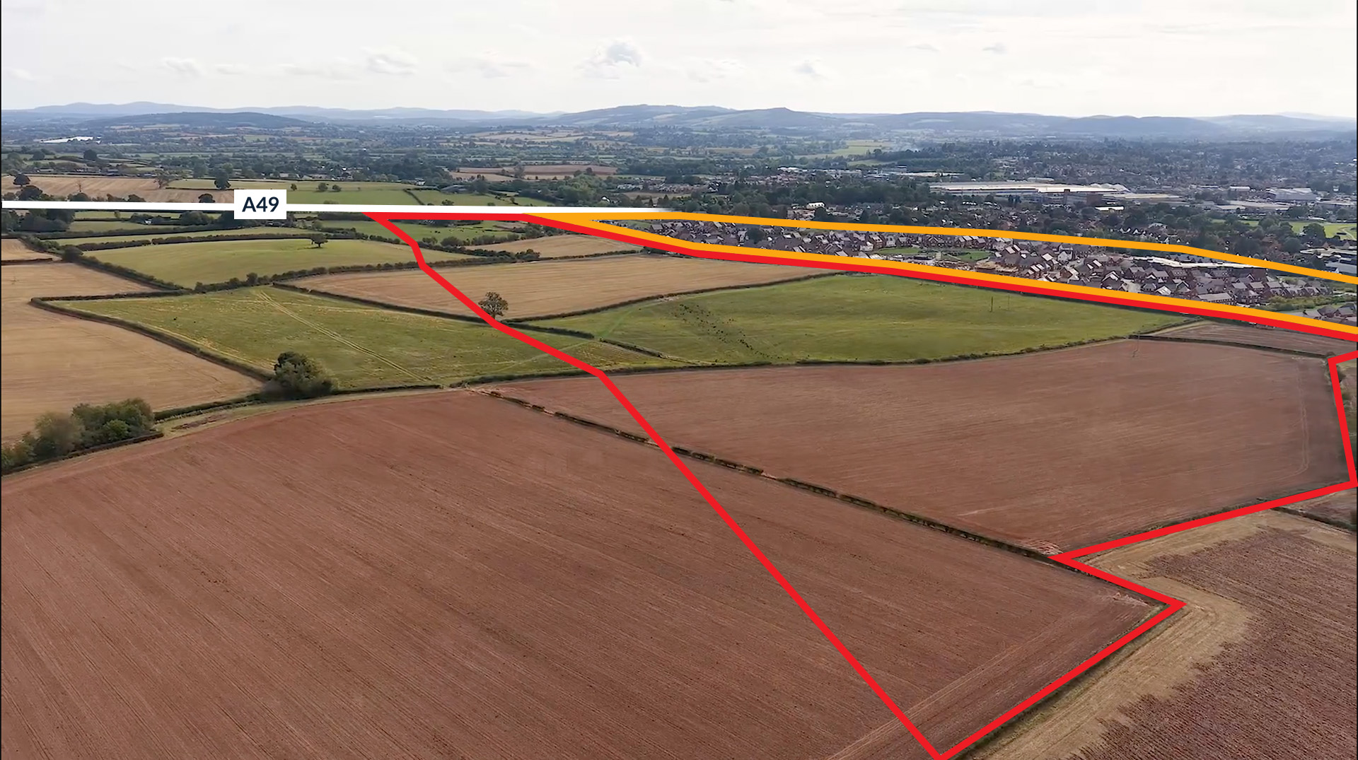 Land North of Hedgerow Way, Holmer